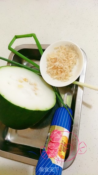 火腿冬瓜汤的做法步骤：1