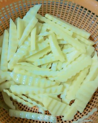 爆炒郡肝的做法步骤：5