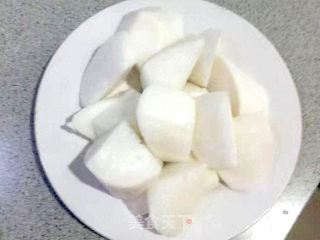 陈年老菜脯鸡汤的做法步骤：2