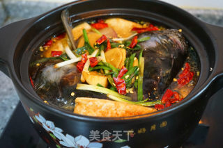 香辣草鱼豆腐煲的做法步骤：18