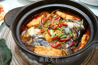香辣草鱼豆腐煲的做法步骤：20