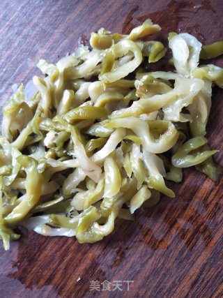 榨菜肉丝面的做法步骤：5