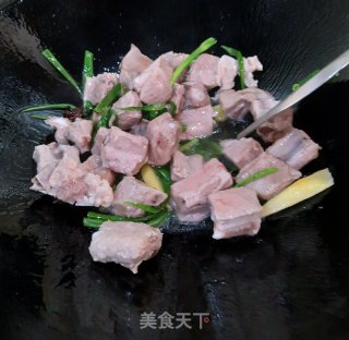毛豆烧仔排的做法步骤：5