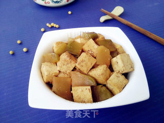 榨菜烧豆腐的做法步骤：9