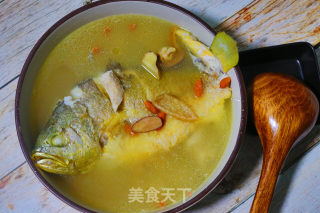 ~陈皮黄鱼汤~的做法步骤：9
