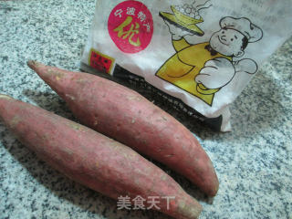 煎红薯饼的做法步骤：1