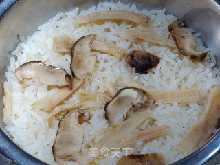 松茸饭的做法步骤：5