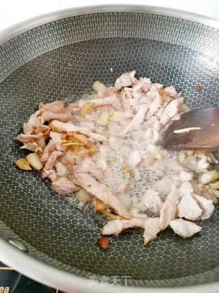 青椒炒肉的做法步骤：12