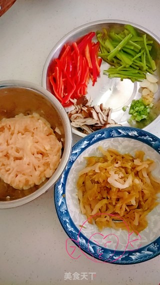 榨菜鸡丝的做法步骤：8
