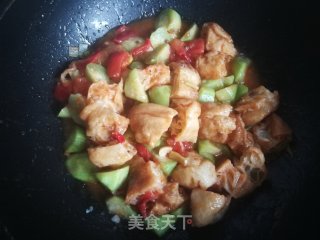 丝瓜烩油馍头的做法步骤：10
