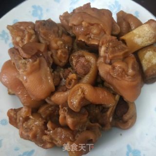 黄酒炖猪蹄的做法步骤：9