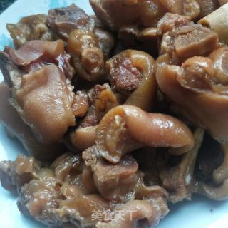 黄酒炖猪蹄的做法步骤：10