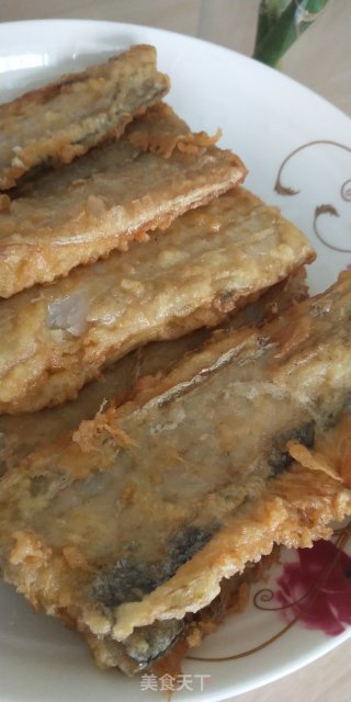 香酥带鱼的做法步骤：4