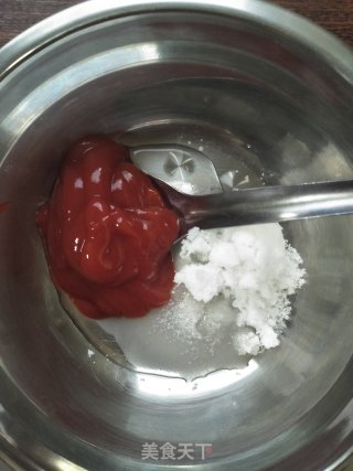 家常锅包肉的做法步骤：6