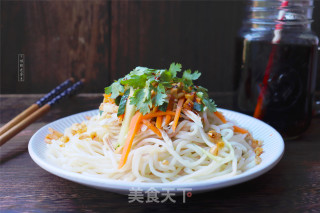 《中餐厅》秦海璐同款鸡丝凉面的做法步骤：9