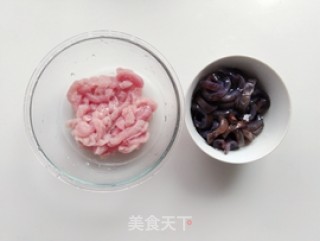 乌参瘦肉菜泡饭的做法步骤：2