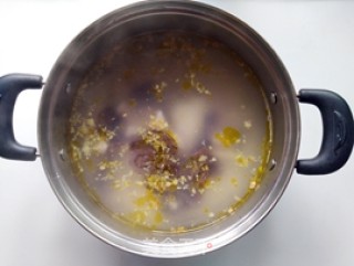 乌参瘦肉菜泡饭的做法步骤：7