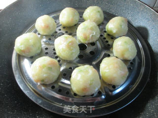 开洋芹菜土豆丸子的做法步骤：16