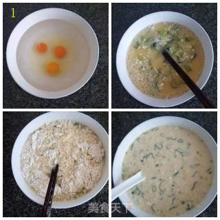 豆妈带你做美味早餐鸡蛋饼的做法步骤：1