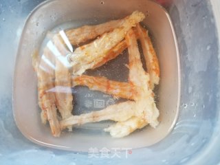 虾干节瓜汤的做法步骤：2