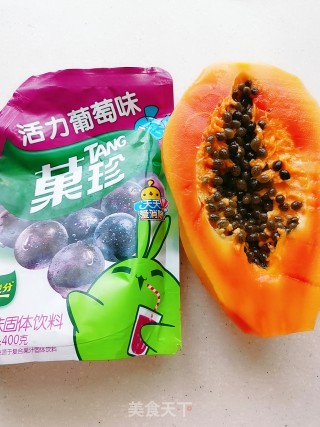 菓珍木瓜的做法步骤：1