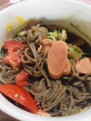 酸甜冷面的做法步骤：3