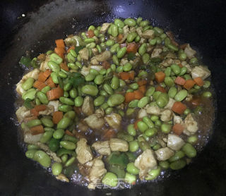 鸡胸肉炒时蔬的做法步骤：10