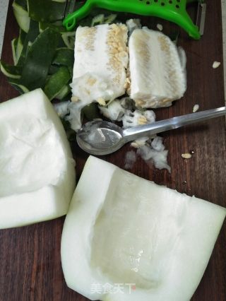 冬瓜烩豆腐的做法步骤：2