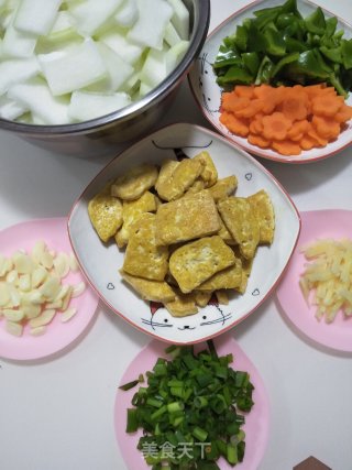 冬瓜烩豆腐的做法步骤：7