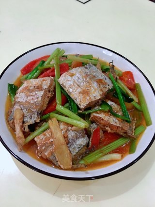 番茄焖带鱼的做法步骤：12