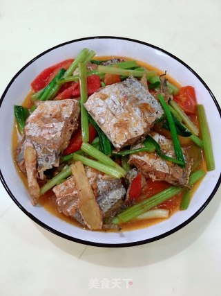 番茄焖带鱼的做法步骤：13
