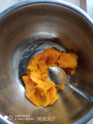 南瓜猫爪马芬的做法步骤：1