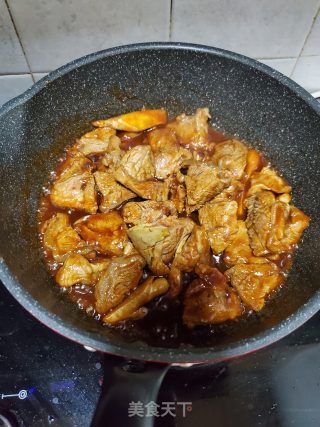 土豆焖牛腱子肉的做法步骤：4
