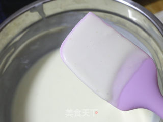 抹茶双色奶香雪糕的做法步骤：3
