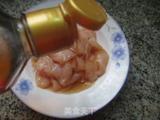 番茄炒鸡胸肉的做法步骤：3