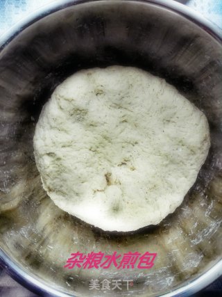 杂粮水煎包的做法步骤：2