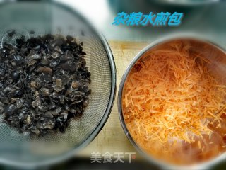 杂粮水煎包的做法步骤：4