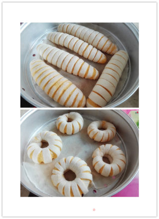 南瓜豆沙卷的做法步骤：7