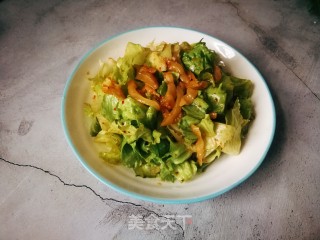 榨菜拌生菜的做法步骤：7