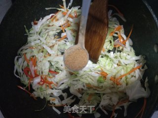 蔬菜炒面的做法步骤：3