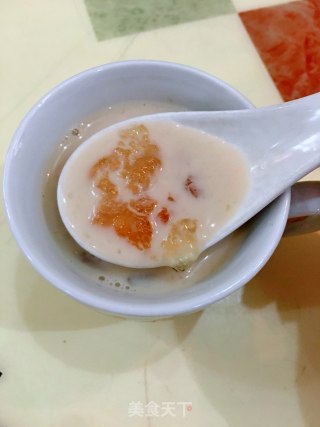 桃胶奶茶的做法步骤：9
