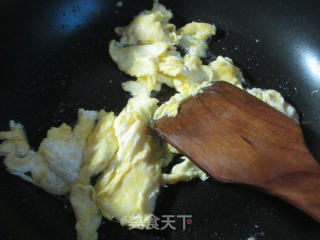 榨菜丝鸡蛋米面的做法步骤：3