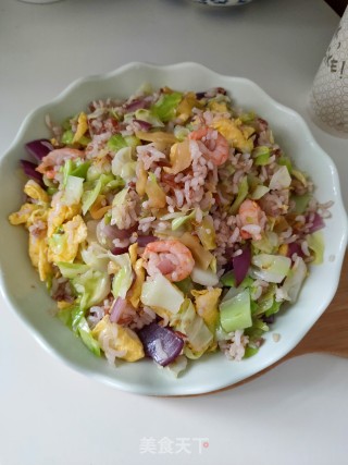 榨菜炒饭的做法步骤：14