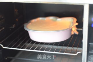 8寸KITTY海绵蛋糕的做法步骤：10