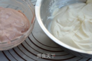 6寸中空玫瑰波浪戚风蛋糕的做法步骤：7
