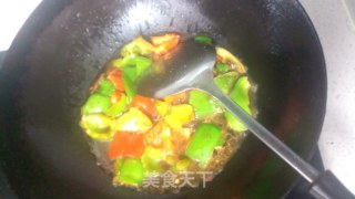 清炒青红彩椒的做法步骤：6
