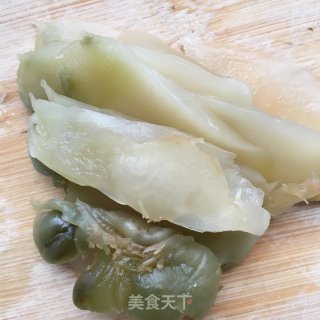 “榨菜”拌榨菜的做法步骤：2