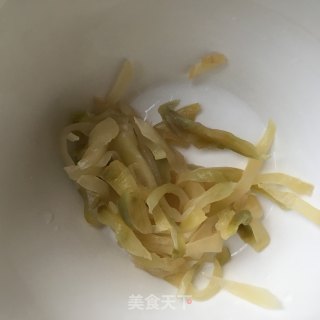 “榨菜”拌榨菜的做法步骤：4