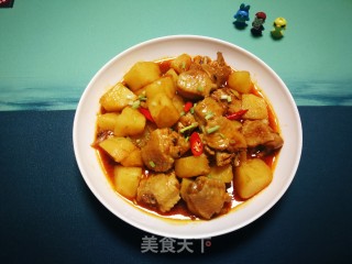 土豆炖鸡翅的做法步骤：12