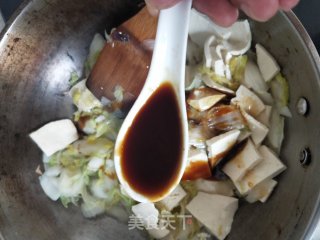 大白菜烧豆腐的做法步骤：7